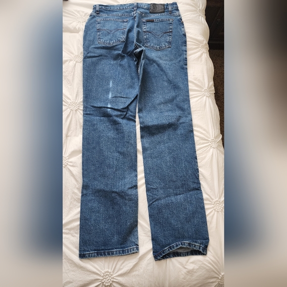 Harley Davidson Straight Leg Long Jeans - Picture 2 of 3